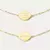 Pulseira com Escrita Manual Dupla Face | Corrente Grumet - comprar online