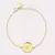 Pulseira com Escrita Manual | Corrente Cartier - Leoma