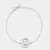Pulseira com Impressão Digital Dupla + Pata | Corrente Cartier na internet