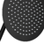 GRIFERIA MONOCOMANDO BAÑERA Y DUCHA CON DUCHADOR C.CERAM PEIRANO FABRIC BLACK - tienda online