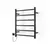 TOALLERO ELECTRICO FLOW COCO 50X60X12 CM 40WATTS NEGRO MATE en internet