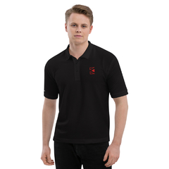 Polo para hombre Negra premium Chekoz