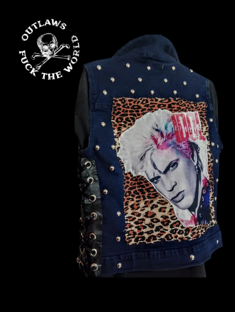 Chaleco Full Custom Billy Idol