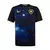 Camisa Botafogo Pré-jogo 24/25 - Torcedor Reebok Masculina - Preta com detalhes em azul e amarelo