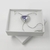 Caja fina chica plastificada para juego collar, aretes y anillo - Exhiba | Fabricantes de exhibidores para joyería