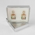 Imagen de Caja fina chica plastificada para juego collar, aretes y anillo