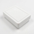 Caja de plástico blanca para juego esponja en varios colores - Paquete 50pz - Exhiba | Fabricantes de exhibidores para joyería