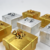 Cajas brillantes con moño para anillo - Paquete 24pz - tienda en línea