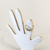 Mano MDF vinipiel para anillos en internet