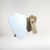 Cuello corazón MDF vinipiel para collar y arete en internet