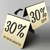 Letrero de acrílico metálico para 30% de descuento - comprar en línea