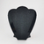 Cuello Onix corazón de acrílico para collar y arete - Exhiba | Fabricantes de exhibidores para joyería