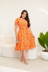 Vestido Princess Laranja