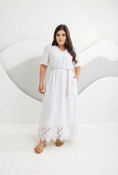 Vestido Heloísa Branco - comprar online