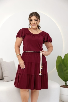 Vestido Luri vinho - comprar online