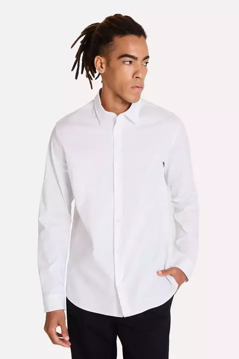 CAMISA MANGA LONGA SIMPLES RESERVA TRICOLINE BASICA