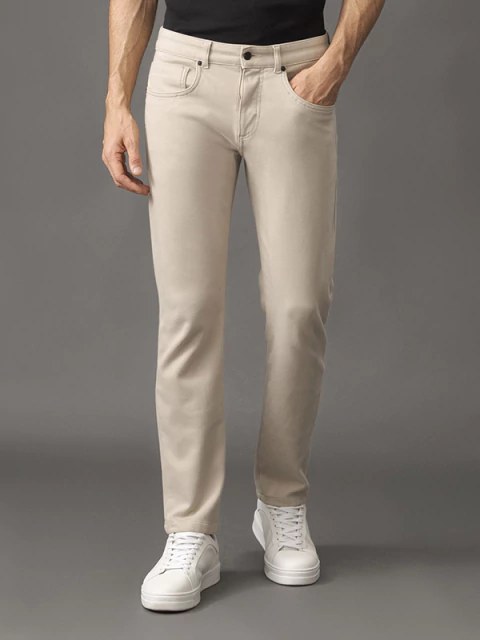 CALCA CALVIN KLEIN FIVE POCKETS PONTO ROMA