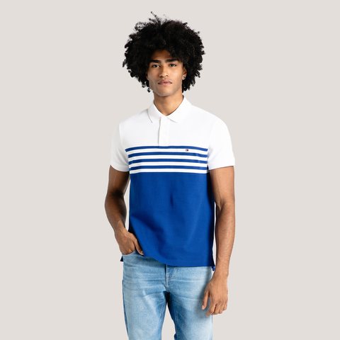 POLO TOMMY HILFIGER BLOCKING REGULAR - comprar online