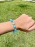 Pulseira Ágata azul - comprar online