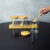 Kit Porta Temperos 3 Potes + 3 Colheres + 1 Bandeja - comprar online