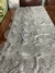 Juego de 16 copas de vidrio blanco tallado