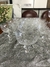 Juego de 10 copas de vidrio blanco tallado - comprar online