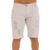 Bermuda Jeans Masculina Destroyed Bege - comprar online