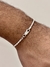 Pulseira Cordão Baiano Prata 925 - Deep ice