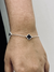 Pulseira Lisa com Pingentes de Trevo em Prata 925 - comprar online