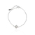 Pulseira trevo madrepérola - comprar online