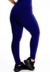 Calça Cós Azul Royal Legging Lisa Detalhe | REF: LX317