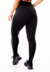 Calça Legging Fitness Academiar e Vivo Branco Cintura Alta Preta com Verde Militar | REF: SV45 - comprar online