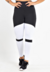 Calça Preto Com Detalhes Branco Legging Fitness | REF: LC40 na internet