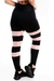 Calça Preto com Rose Legging 3 Listras | REF: LX218 - comprar online