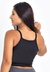 Cropped Top Fitness Alcinha Basic Preto | REF: CC26 na internet