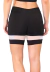 Short Fitness Preto com Detalhe Rose e Branco REF: LC35 - comprar online