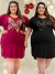 Vestido Feminino Plus Size Curve Camisão Com Bolso Lateral Verão G3 veste até 56 Tecido Confortável com Elasticidade