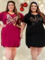Vestido Feminino Plus Size Curve Camisão Com Bolso Lateral Verão G3 veste até 56 Tecido Confortável com Elasticidade