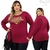 BLUSA MANGA LONGA ESTILOSA SEGUNDA PELE PLUS SIZE TAMANHO GRANDE - loja online