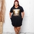 Imagem do VESTIDO ESTILOSO CASUAL FASHION MODA PLUZ SIZE ESTAMPA METALIZADA BOLSO LATERAL