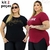 Kit 2 Vest legging Plus Size Blusa Feminina Para Academia Comprida Vest Leg Tapa Bumbum Com Elastano - comprar online