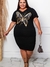 Blusa Preta Borboleta