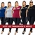 Kit 2 Vest legging Plus Size Blusa Feminina Para Academia Comprida Vest Leg Tapa Bumbum Com Elastano - comprar online