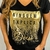T shirt Feminina Estilo e Conforto Estampa Dourada Ninguém Explica Deus Preto do M ao G2 - Pink Salt Moda
