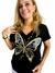 Blusa Preta Borboleta na internet