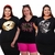 Kit 3 Blusa Plus Size Estilosa Camiseta Feminina T-Shirt Estampas Qualidade Premium Tamanhos M ao G2 na internet