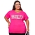Blusa Feminina Camiseta Estilosa T-Shirt Estampada Exclusiva Tendência Moda Verão M,G,GG,G1e G2 - loja online