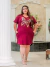 Vestido Feminino Plus Size Curve Camisão Com Bolso Lateral Verão G3 veste até 56 Tecido Confortável com Elasticidade