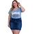 Camiseta Feminina Moda Verão Estilo e Conforto Estampas Exclusivas - Pink Salt Moda