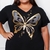 Blusa Preta Borboleta - comprar online
